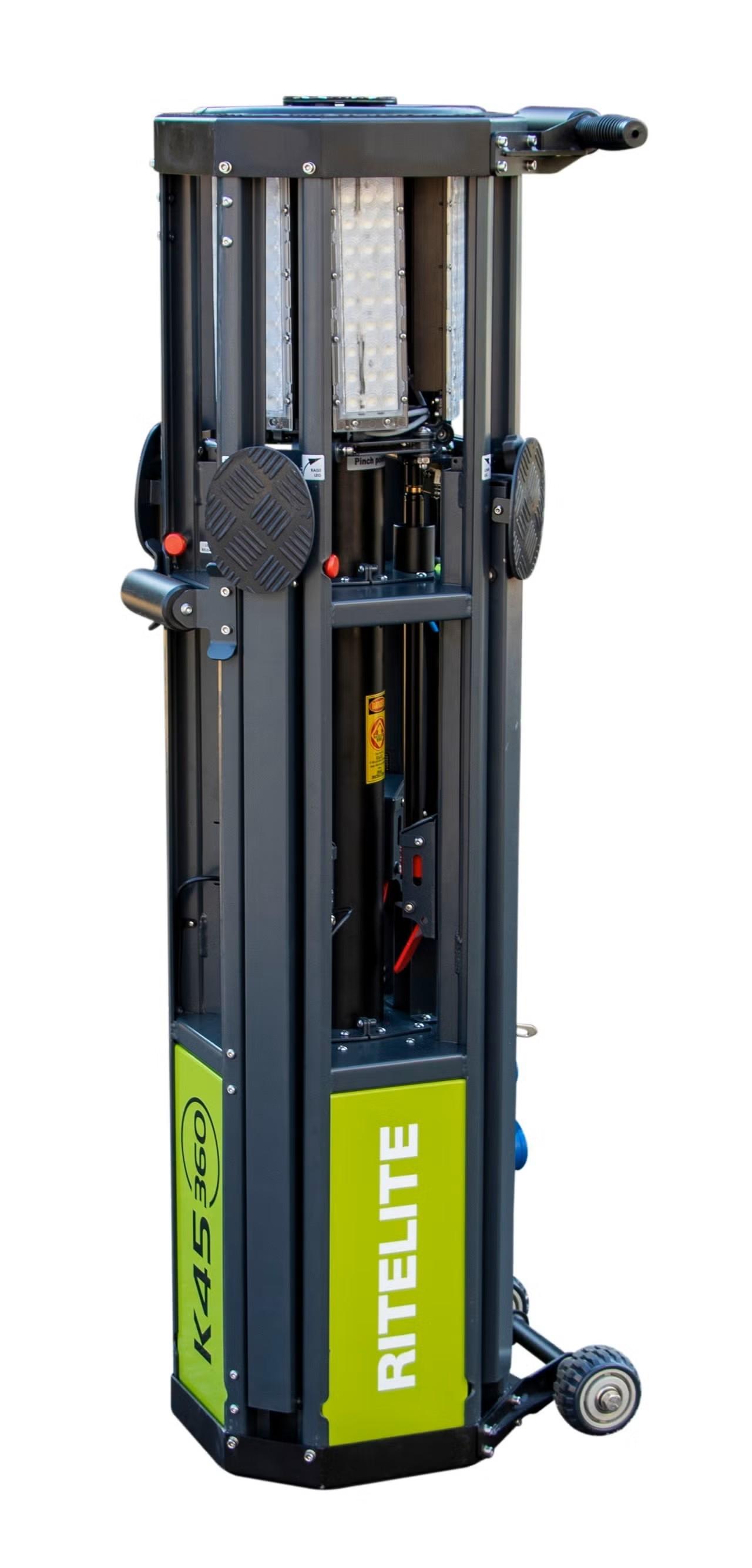 Lysmast sammenslått